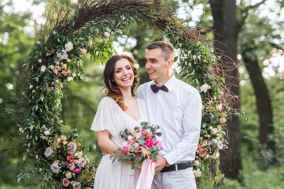 bride and groom